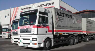 Fuhrpark Spedition Hetzinger